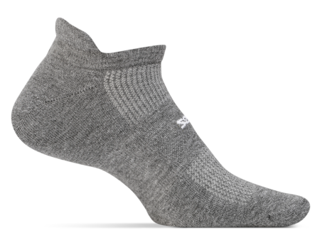 Feetures High Performance Light Cushion Sock - Heather Gray Sale