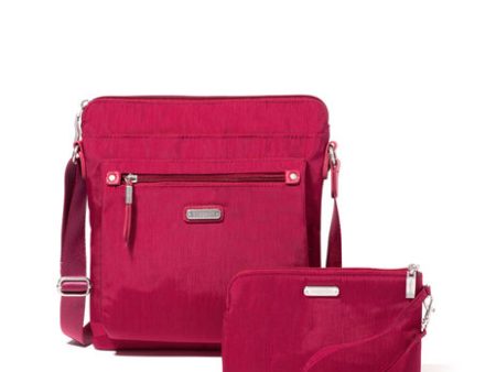 Baggallini Go Bagg with RFID - Beet Red Discount