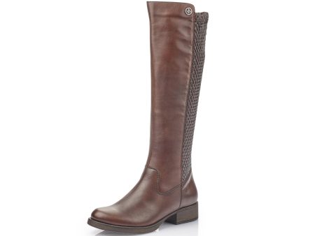 Rieker Women s Faith Tall Boot - Brown Online Sale