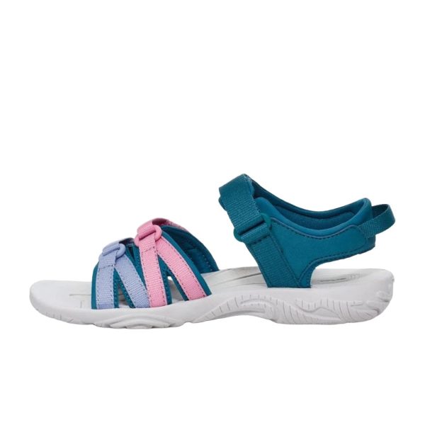 Teva Youth (Little Kid Sizes 11 to 3) Tirra Sandal - Blue Coral Multi Sale