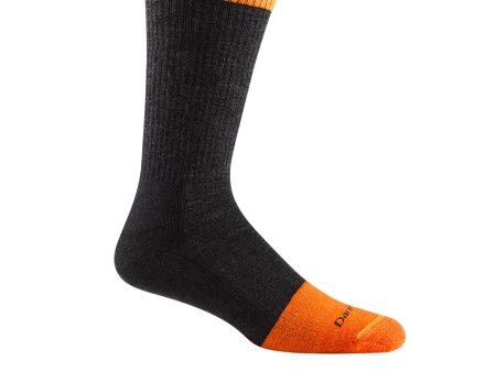 Darn Tough Steely Midweight Boot Sock with Cushion Full Cushion Toe Box (Men) - Graphite Hot on Sale