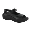 Wolky Women s Jewel Sandal - Black Fashion