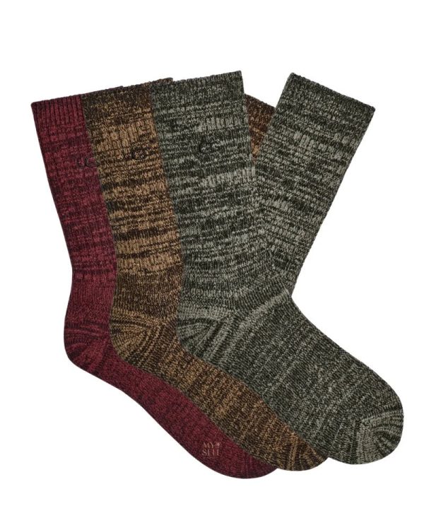 Men s Trey Rib Knit Cozy 3 Pack Online now