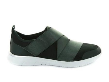 Ziera Farrell Wide Sneaker (Women) - Bottle Green Neoprene Supply