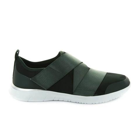 Ziera Farrell Wide Sneaker (Women) - Bottle Green Neoprene Supply