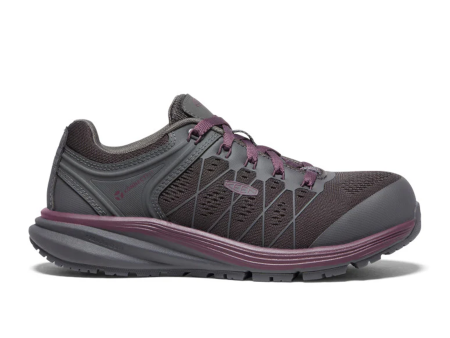 Keen Utility Vista Energy ESD Carbon Fiber Toe Work Shoe (Women) - Magnet Prune Purple Discount