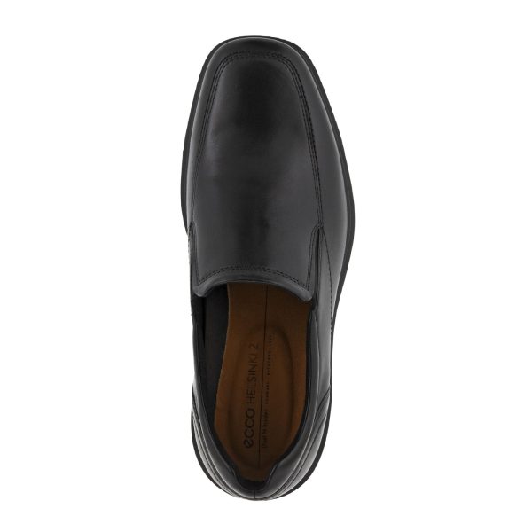 ECCO Helsinki 2.0 Apron Toe Slip On Loafer (Men) - Black Sale