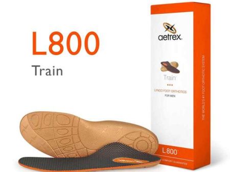 Aetrex L800 Men s Train Orthotics - Insole for Exercise Sale