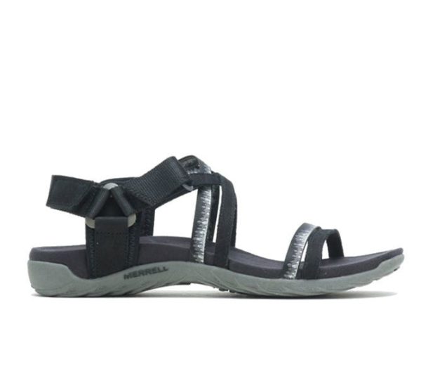 Merrell Women s Terran 3 Cush Lattice Sandal - Black Online now