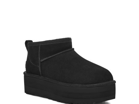 UGG® Women s Classic Ultra Mini Platform Boot - Black For Discount