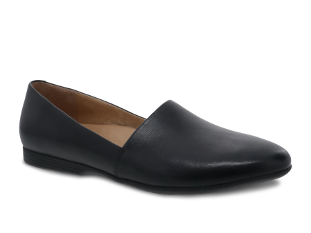 Dansko Larisa Slip On Loafer (Women) - Black Milled Nappa For Discount