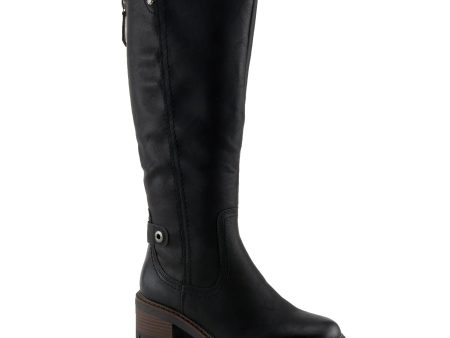 Spring Step Women s Lexis Water-Resistant Tall Boot - Black For Cheap