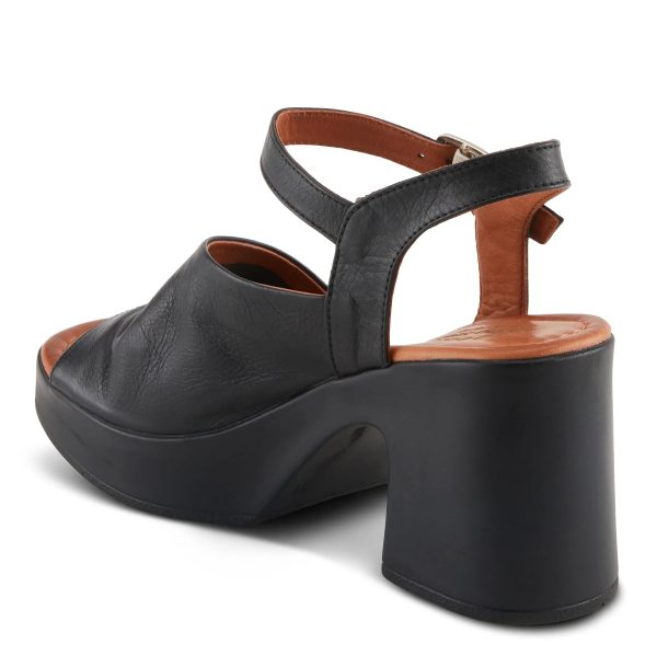 Spring Step Women s Cello Sandals - Black For Cheap