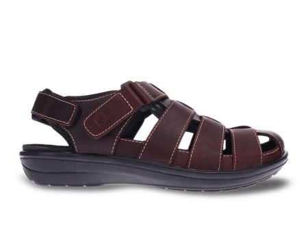 Revere Amsterdam Backstrap Sandal (Men) - Whiskey For Discount