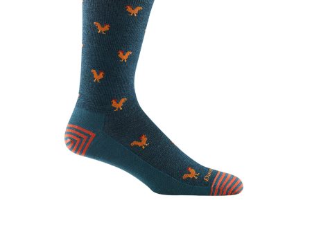 Darn Tough Strut Lightweight Crew Sock (Men) - Dark Teal For Sale