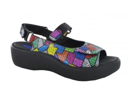 Wolky Women s Jewel Sandal - Picasso Multi Hot on Sale