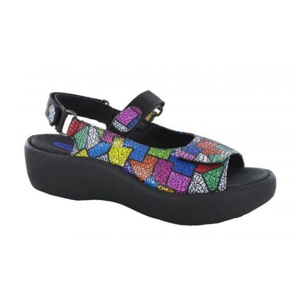 Wolky Women s Jewel Sandal - Picasso Multi Hot on Sale