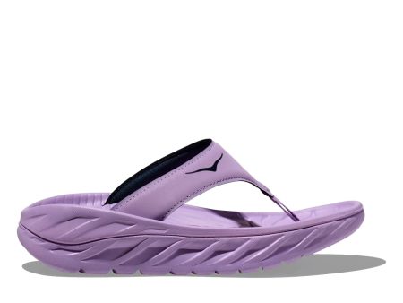 Hoka Women s Ora Recovery Flip - Violet Bloom Outerspace Fashion