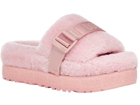 Women s Fluffita Slide - Black, Pink Blossom, Pink Cloud Discount