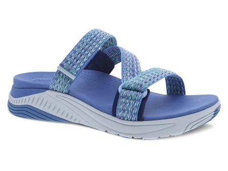 Dansko Women s Rosette Sandal - Blue Multi Webbing Online now