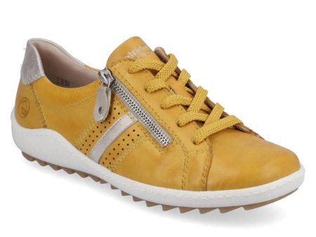 Women s Remonte by Rieker Women s LIV Casual Sneaker - Yellow Online Sale