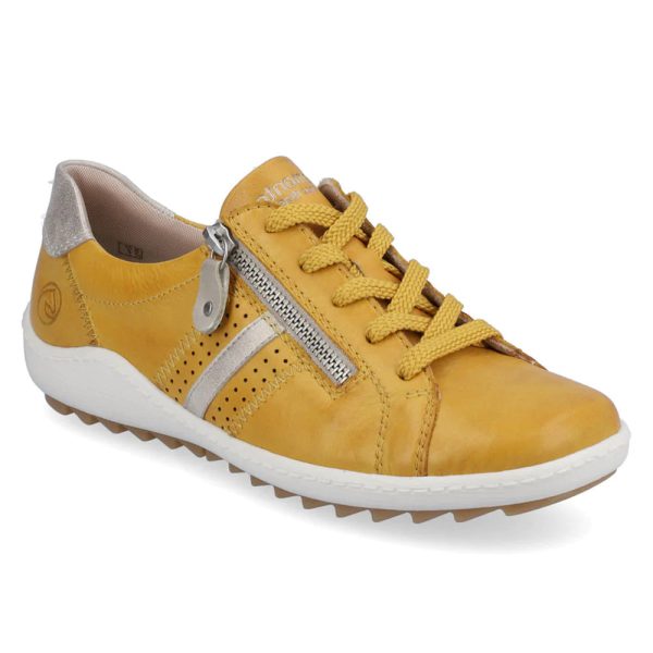 Women s Remonte by Rieker Women s LIV Casual Sneaker - Yellow Online Sale