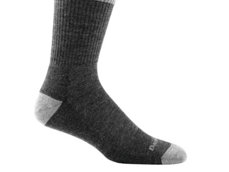 Darn Tough Fred Tuttle Midweight Micro Crew Sock with Cushion (Men) - Gravel For Sale