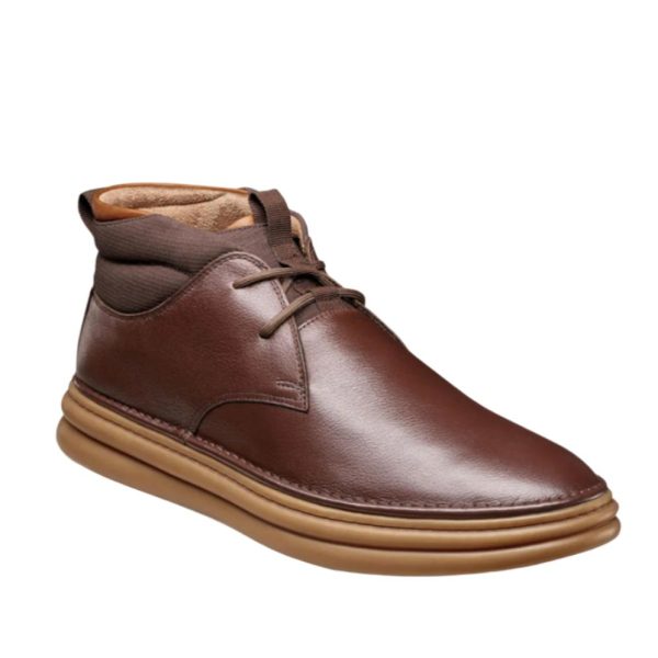 Stacy Adams Men s Delson Chukka Boot - Chocolate Multi Online now