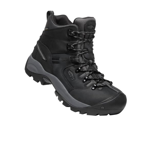 Keen Utility Pittsburgh Energy 6  Waterproof Composite Toe Work Boot (Men) - Black Forged Iron Online now