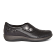 Aetrex Karina Slip On (Women) - Black Leather For Sale