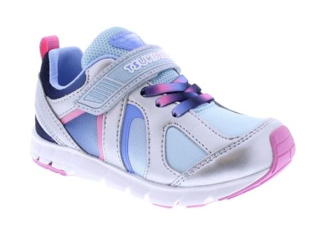 Tsukihoshi LITTLE KIDS Rainbow Sneaker - Silver Sky Online Hot Sale