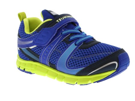 Tsukihoshi Youth Velocity - Blue Lime (Big Kids Sizes 1.5 to 7) Sale