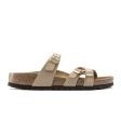 Birkenstock Franca Soft Footbed Slide Sandal (Women) - Sandcastle Nubuck Online