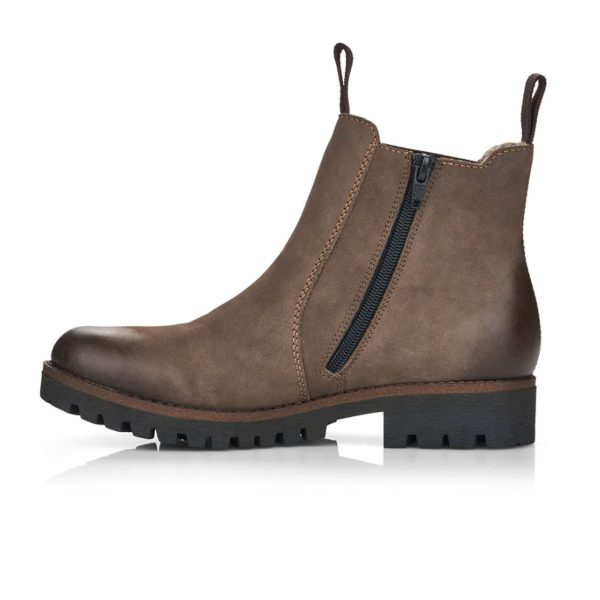 Rieker Payton 78578-25 Chelsea Boot (Women) - Mud Online Hot Sale