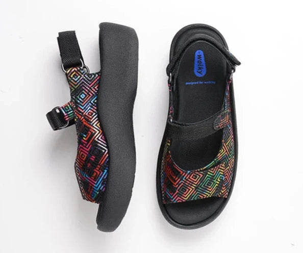 Wolky Women s Jewel Sandal - Multi Corza Print on Sale