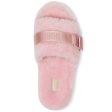 Women s Fluffita Slide - Black, Pink Blossom, Pink Cloud Discount