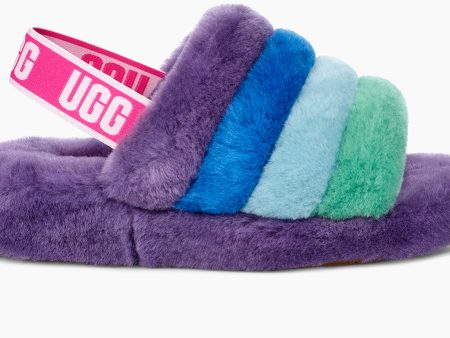 Girl s Fluff Yeah Slide - Purple Multi Online Hot Sale