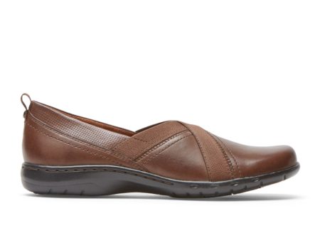 Cobb Hill Penfield Envelope Slip On Loafer (Women) - Bark Leather Online now