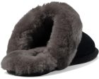 Women s UGG Scuffette in Black Grey Sale