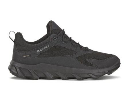 ECCO MX Low GTX Hiking Shoe (Men) - Black Black For Discount