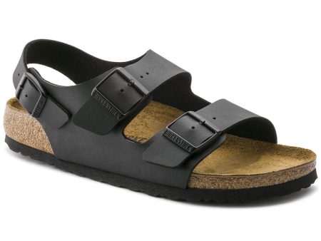 Birkenstock Milano Birko-Flor - Black Online now