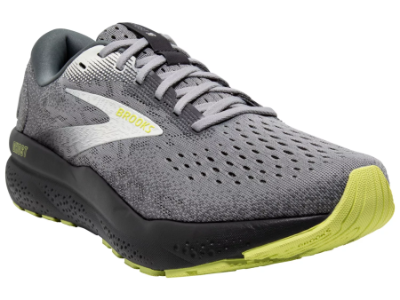 Brooks Men s Ghost 16 Sneaker - Primer Grey Lime For Discount