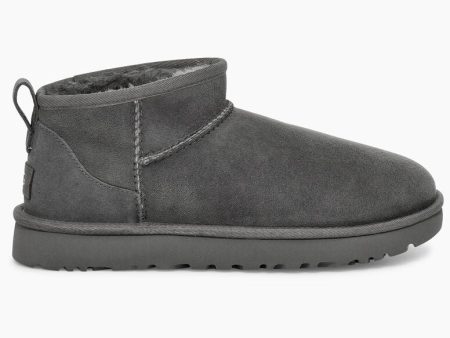 Women s UGG Classic Ultra Mini in Grey Hot on Sale