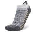 Balega Silver No-Show Tab Sock - White Grey on Sale