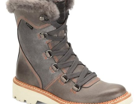 Bionica Women s Demee Waterproof Suede Boot - Moon Mist Discount