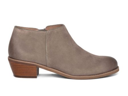 Aetrex Laurel Ankle Boot (Women) - Warm Grey on Sale