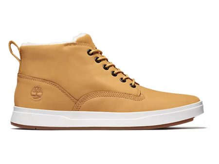 Timberland Men s Davis Square Warm Waterproof Chukka Boot - Wheat on Sale