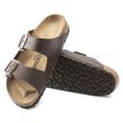 Birkenstock Unisex Arizona Birko-Flor Sandal - Dark Brown Fashion