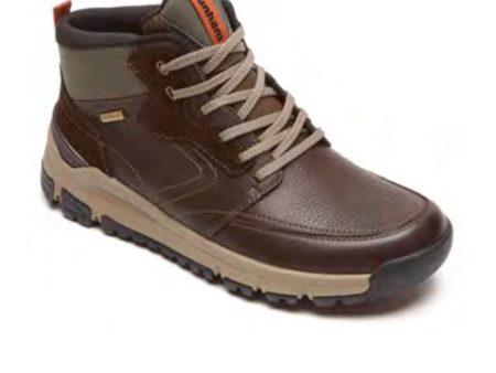 Dunham Glastonbury Mid Boot (Men) - Brown Leather Cheap