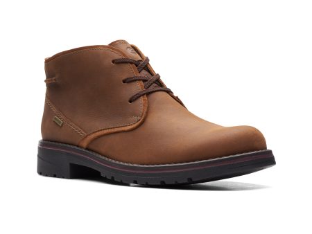 Men s Morris Peak Waterproof Chukka - Dark Tan For Discount